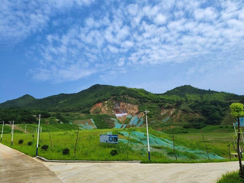銅山、前山露天采坑復(fù)墾項(xiàng)目完成