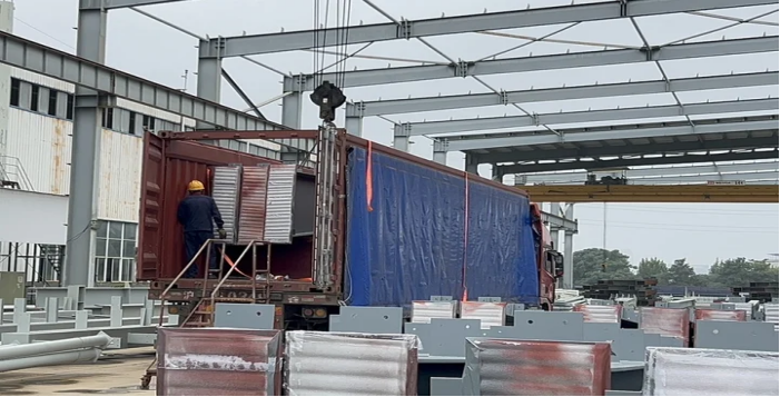 公司海外新項目鋼結(jié)構(gòu)順利出口 公司海外新項目鋼結(jié)構(gòu)順利出口